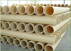 山东滨州腾达塑料制品生产供应通讯管材双壁波纹管PVC波纹管